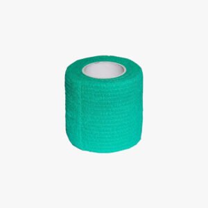 A-Tape Cohesive Crepe Bandage Green Elastic
