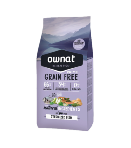 OWNAT GRAIN FREE PRIME GATOS CASTRADOS PESCADO