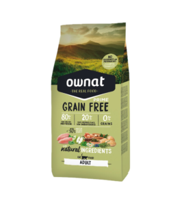 OWNAT GRAIN FREE PRIME GATOS ADULTOS POLLO/PAVO