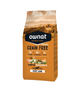 OWNAT GRAIN FREE PRIME ADULTO CORDERO