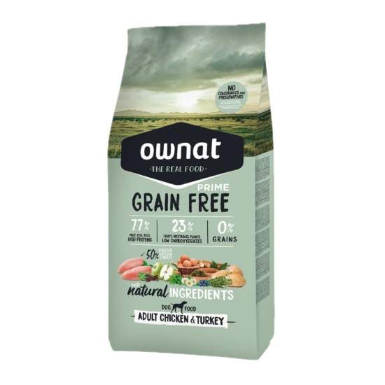 ownat-grain-free-adulto-pavo:pollo-quito-ecuador