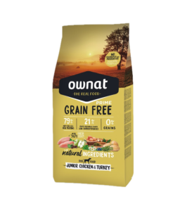 OWNAT GRAIN FREE PRIME PERRO JUNIOR PAVO/POLLO