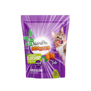 NUTRAPRO DELIBITES POLLO CON AROMA A CATNIP 100gr