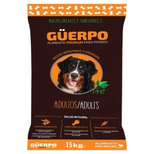 GUERPO ADULTO RAZA MEDIANA Y GRANDE 25Kg
