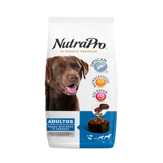 nutrapro adultos razas medianas y grandes