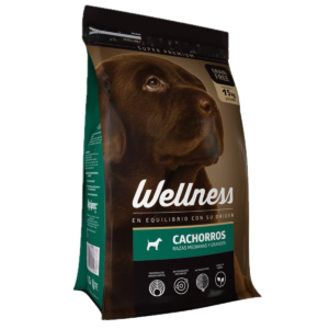 WELLNESS PERRO CACHORRO RMG 15Kg