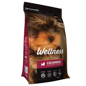 WELLNESS PERRO CACHORRO RAZA PEQUEÑA 2.5Kg