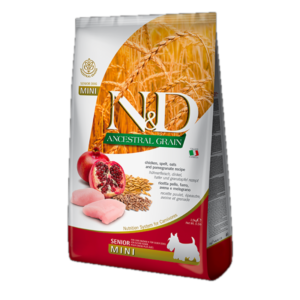 N&D ANCESTRAL SENIOR MINI POLLO & GRANADA 2,5Kg