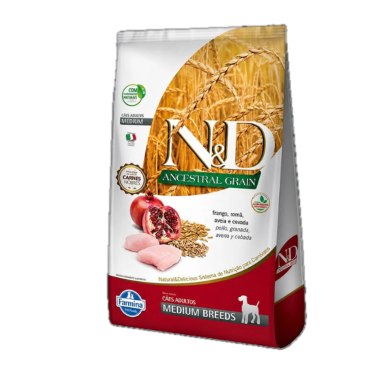 N&D-ancestral-perro-adulto-pollo-granada-medium-quit-agropets