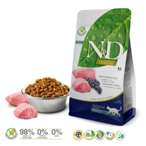 N&D PRIME GATO ADULTO CORDERO