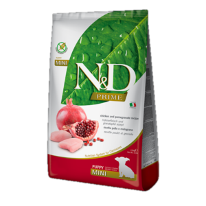 N&D PRIME PUPPY MINI POLLO & GRANADA 2,5Kg