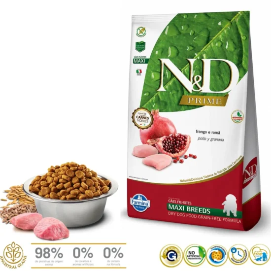 N&D-puppy-maxi-pollo-granada-quito-agropets