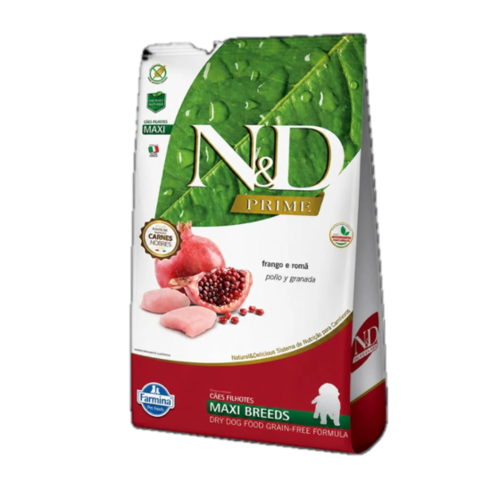 N&D-puppy-maxi-pollo-granada-quito-agropets