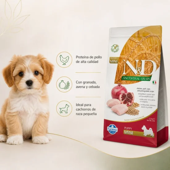N&D-puppy-mini-pollo-granada-quito-agropets