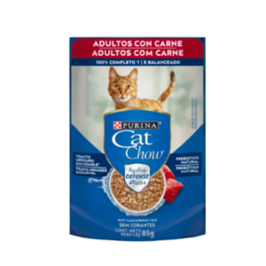 CAT CHOW POUCH CARNE 85Gr